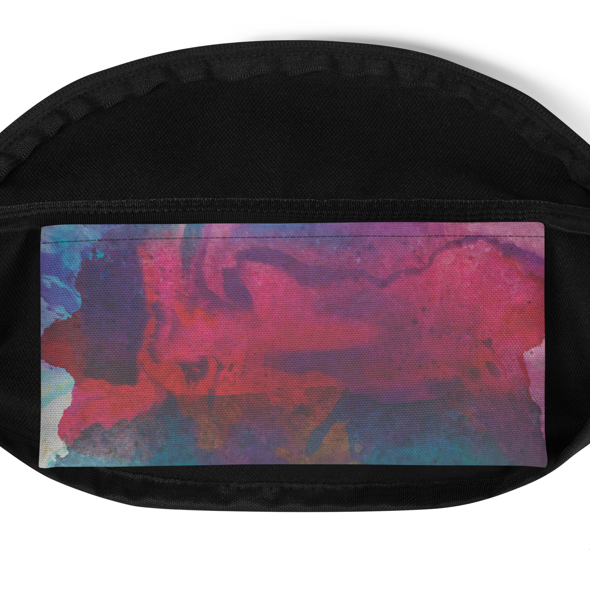 Soleid Serpens — All-Over Belt Bag, pocket view