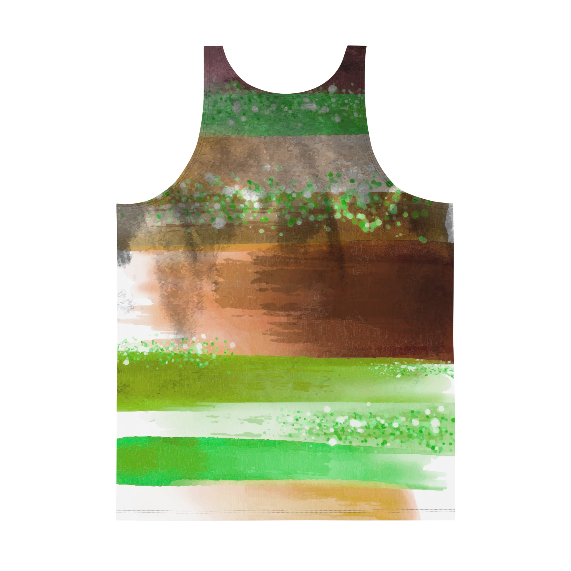 Soleid Triangulum — All-Over Men’s Tank Top — back view
