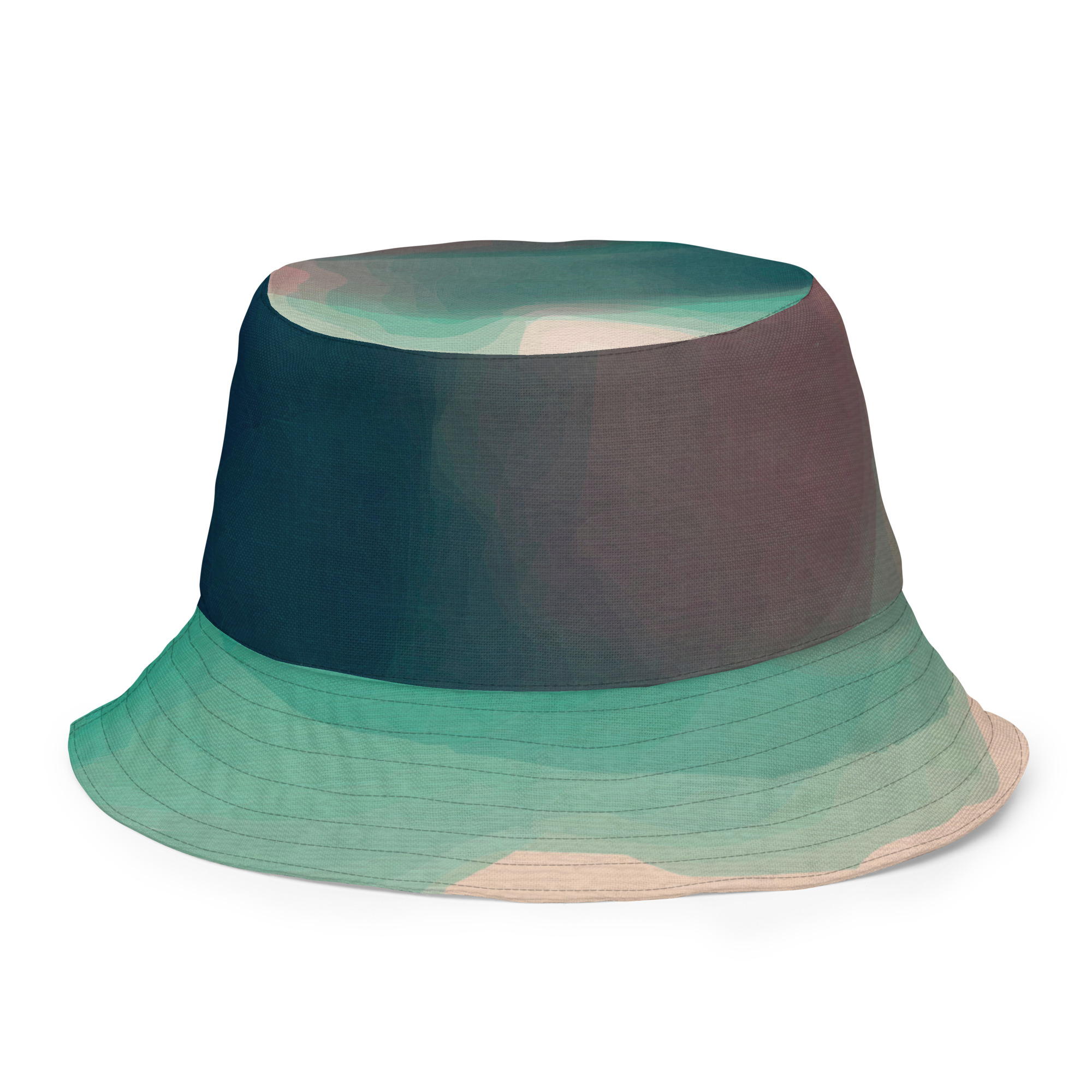 Soleid Leo — Reversible All-Over Bucket Hat — back inside view