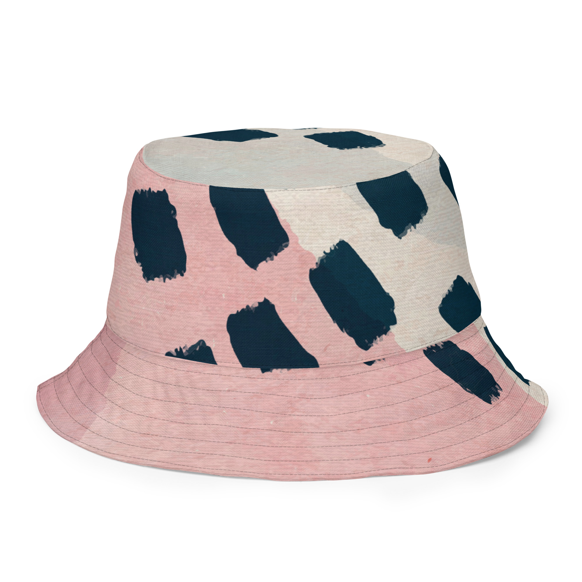 Soleid Equuleus — Reversible All-Over Bucket Hat — back inside view