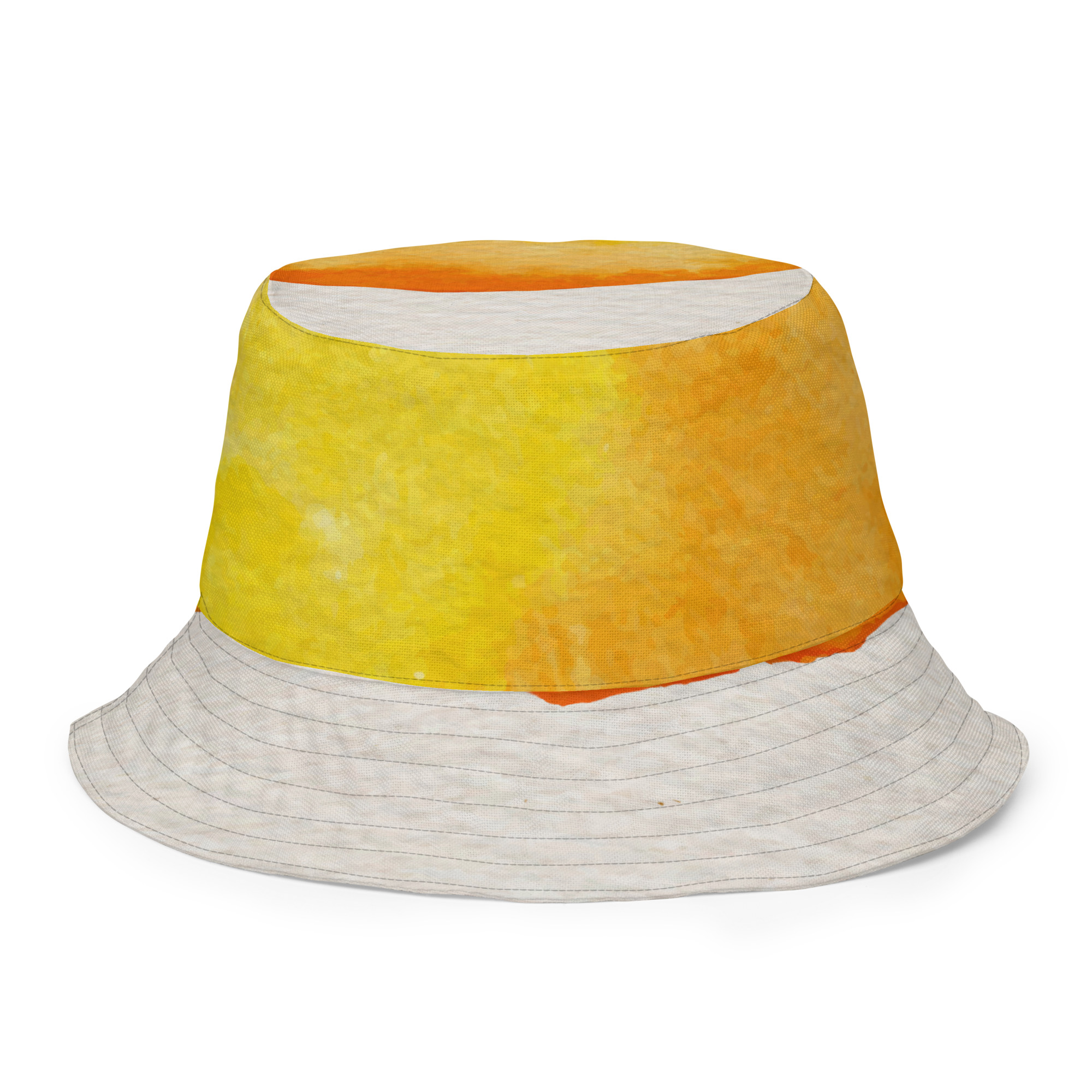 Soleid Columba — Reversible All-Over Bucket Hat — back inside view