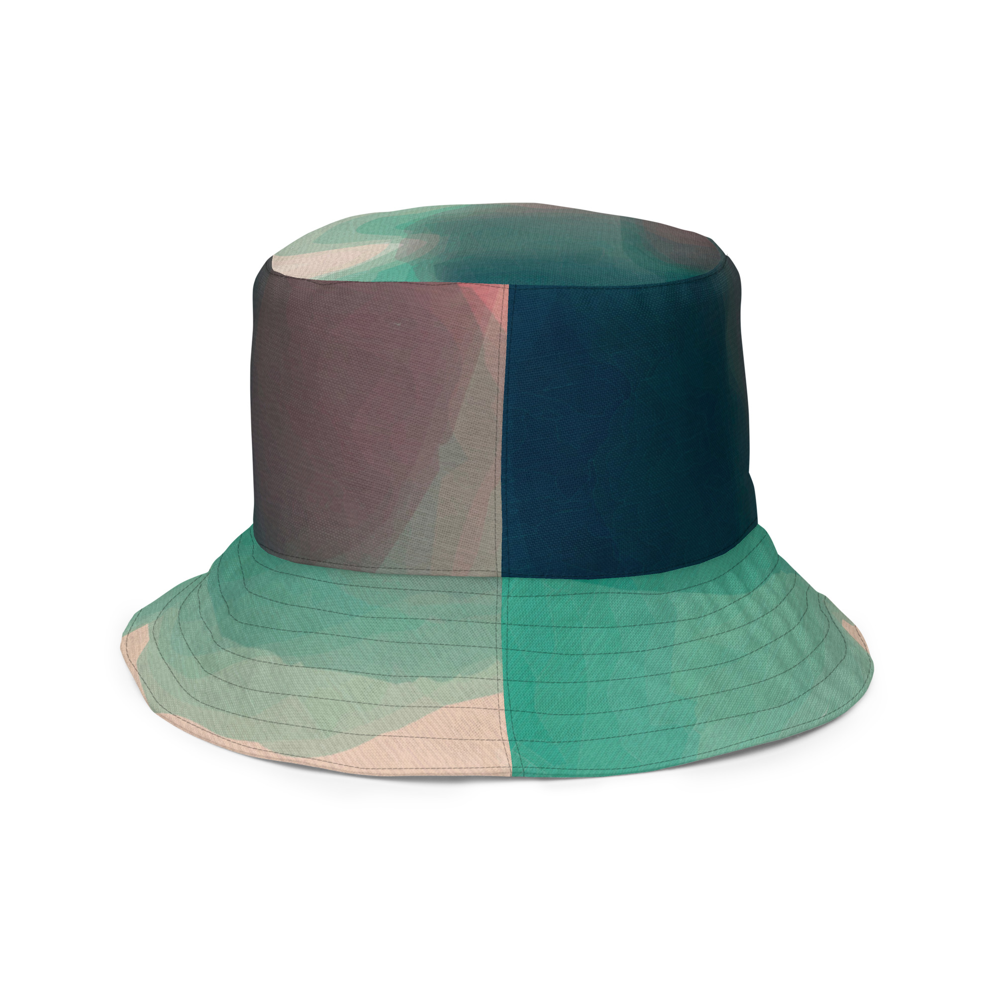 Soleid Leo — Reversible All-Over Bucket Hat — right outside view