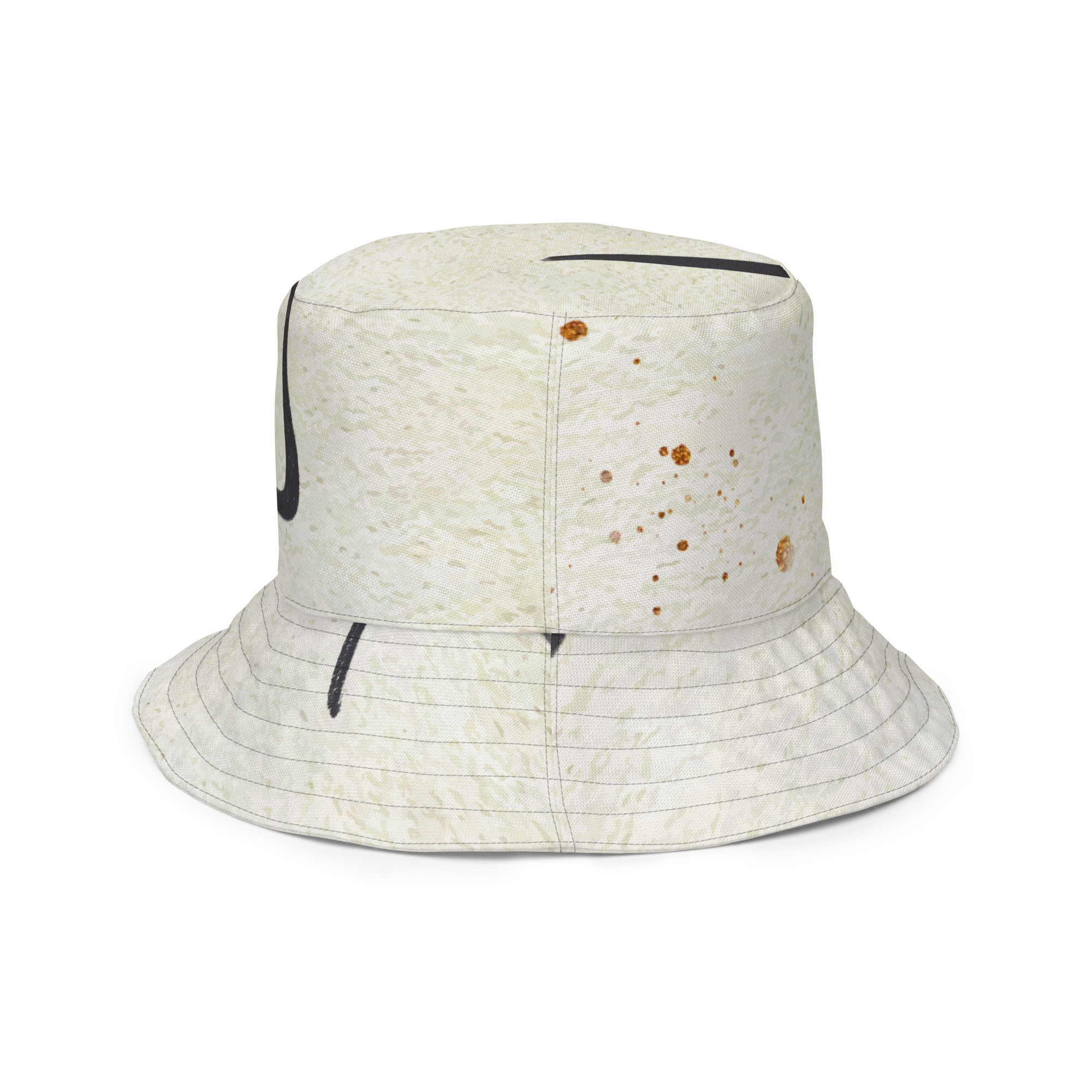 Soleid Delphinus — Reversible All-Over Bucket Hat — right outside view
