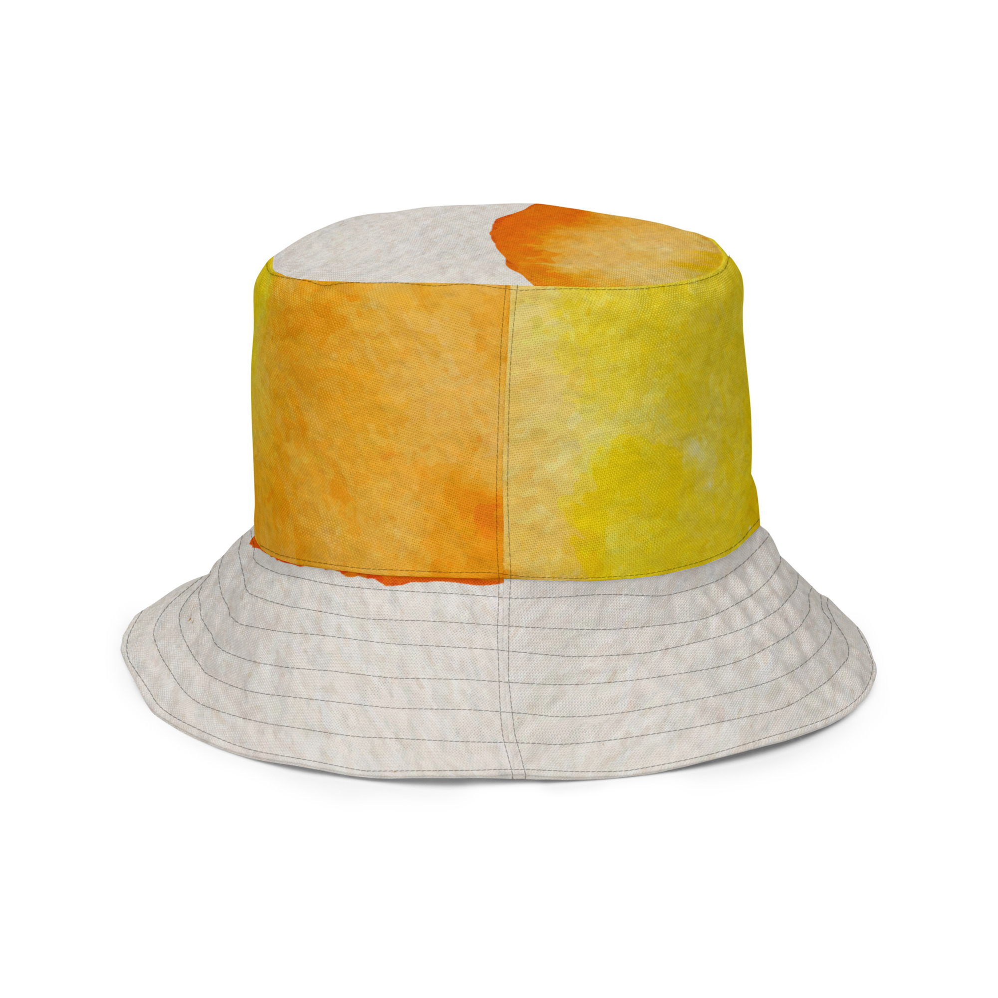 Soleid Columba — Reversible All-Over Bucket Hat — right outside view
