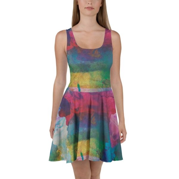 Soleid Serpens — All-Over Skater Dress